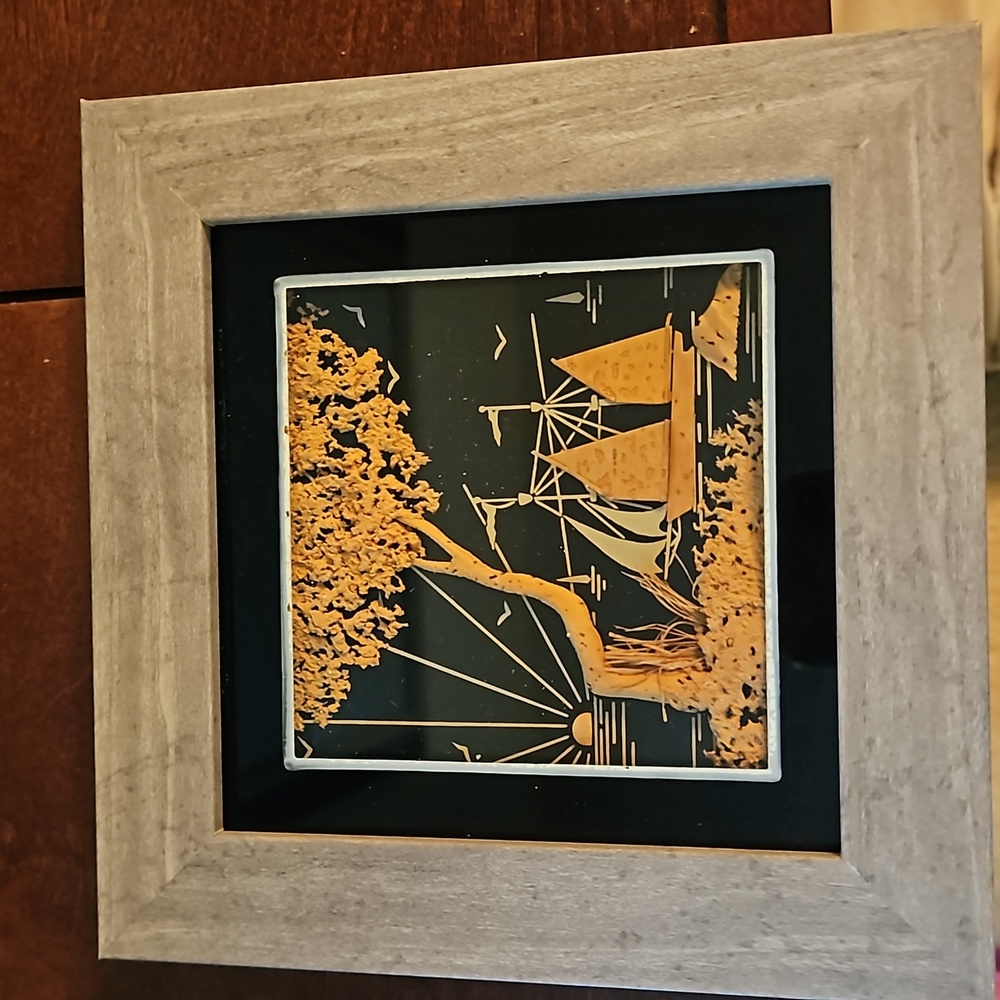 Carved Cork Art